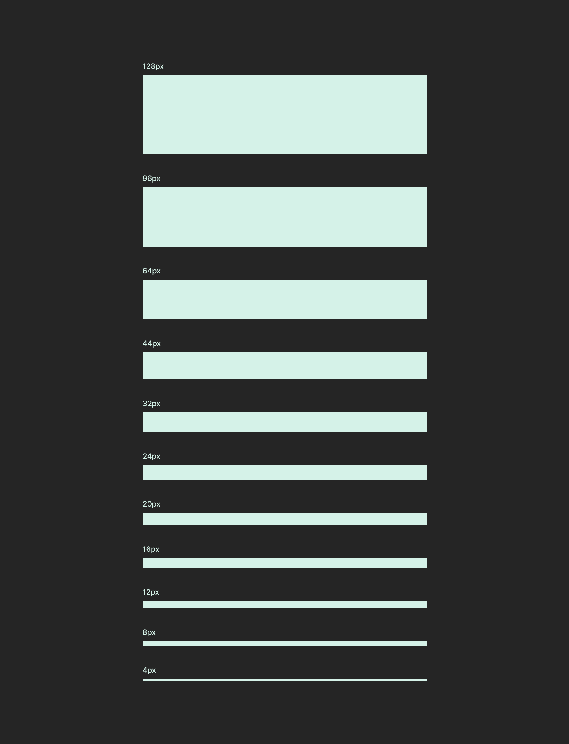 Image Spacing Tokens