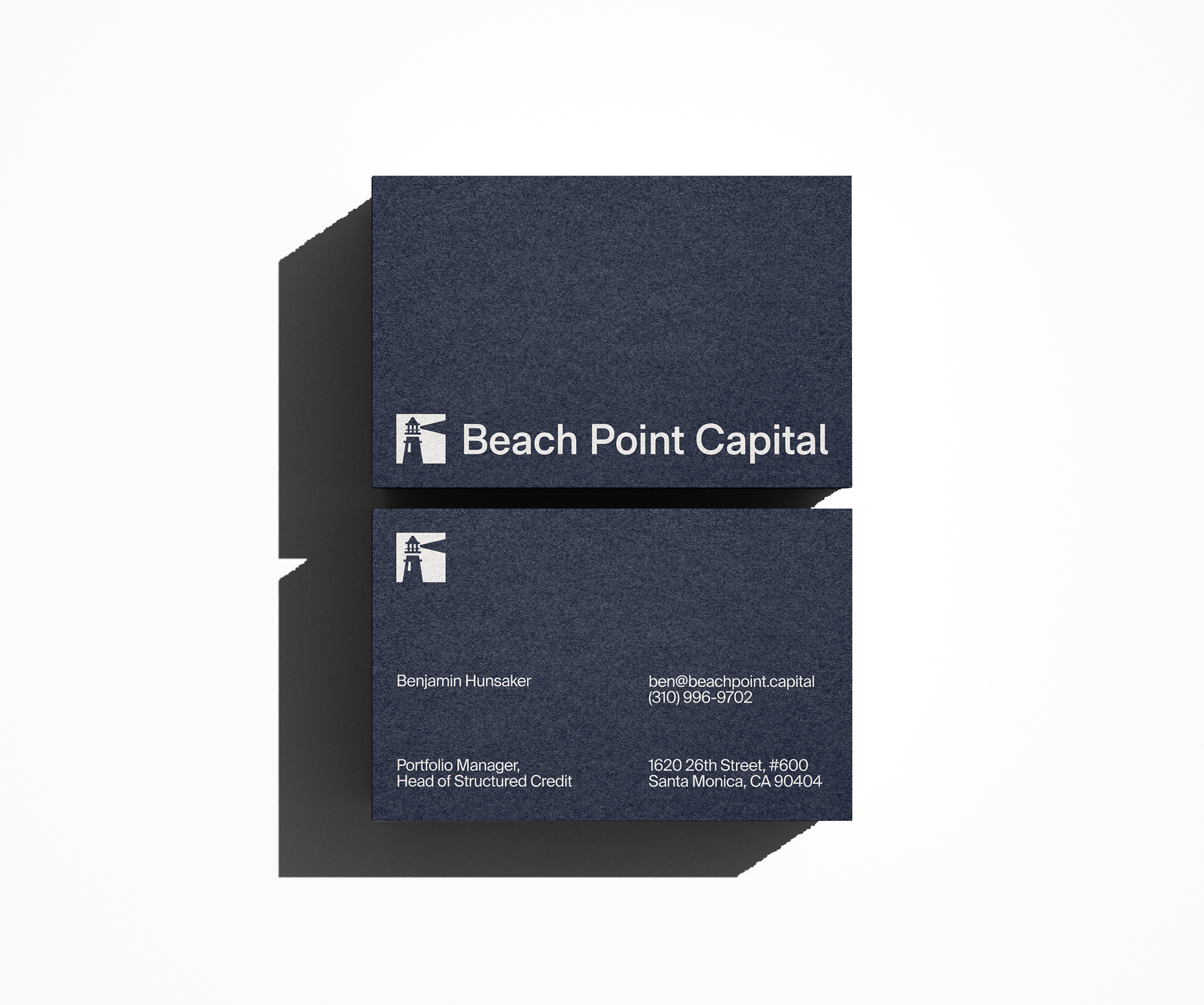 Beach Point Business Card