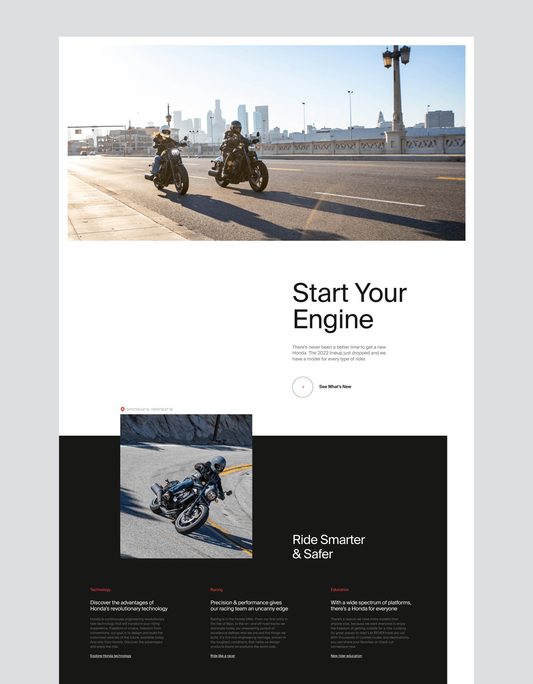 Honda Direction 1 Scroll