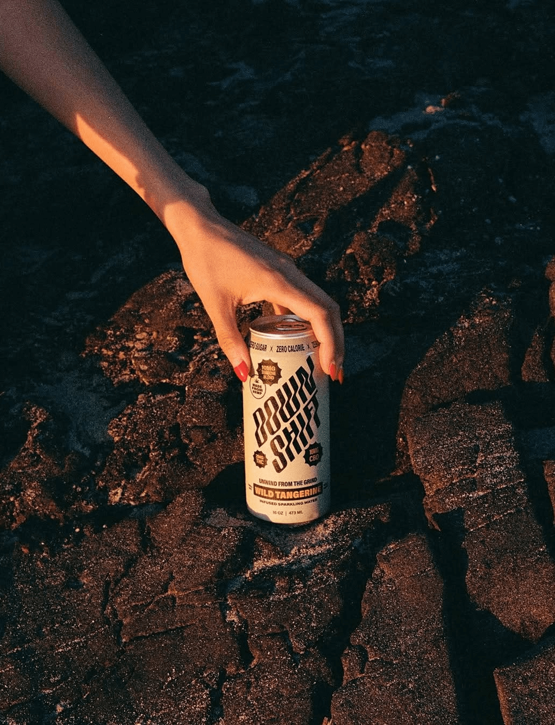 Down Shift Can in Hand