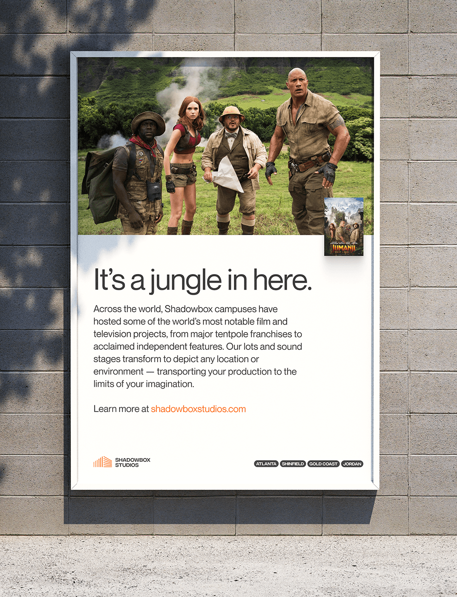 Shadowbox Jumanji Poster