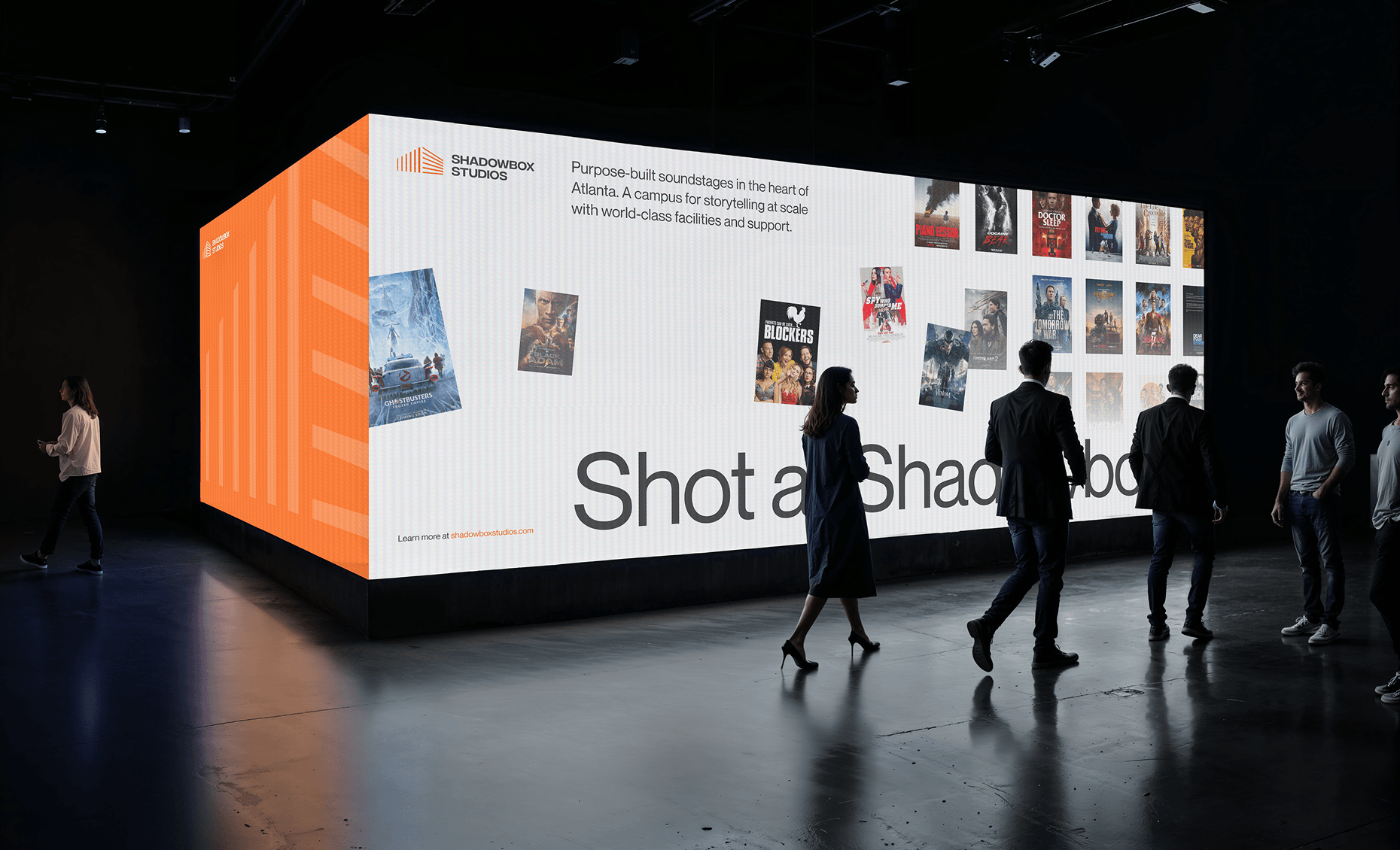 Shadowbox Event Display Screen