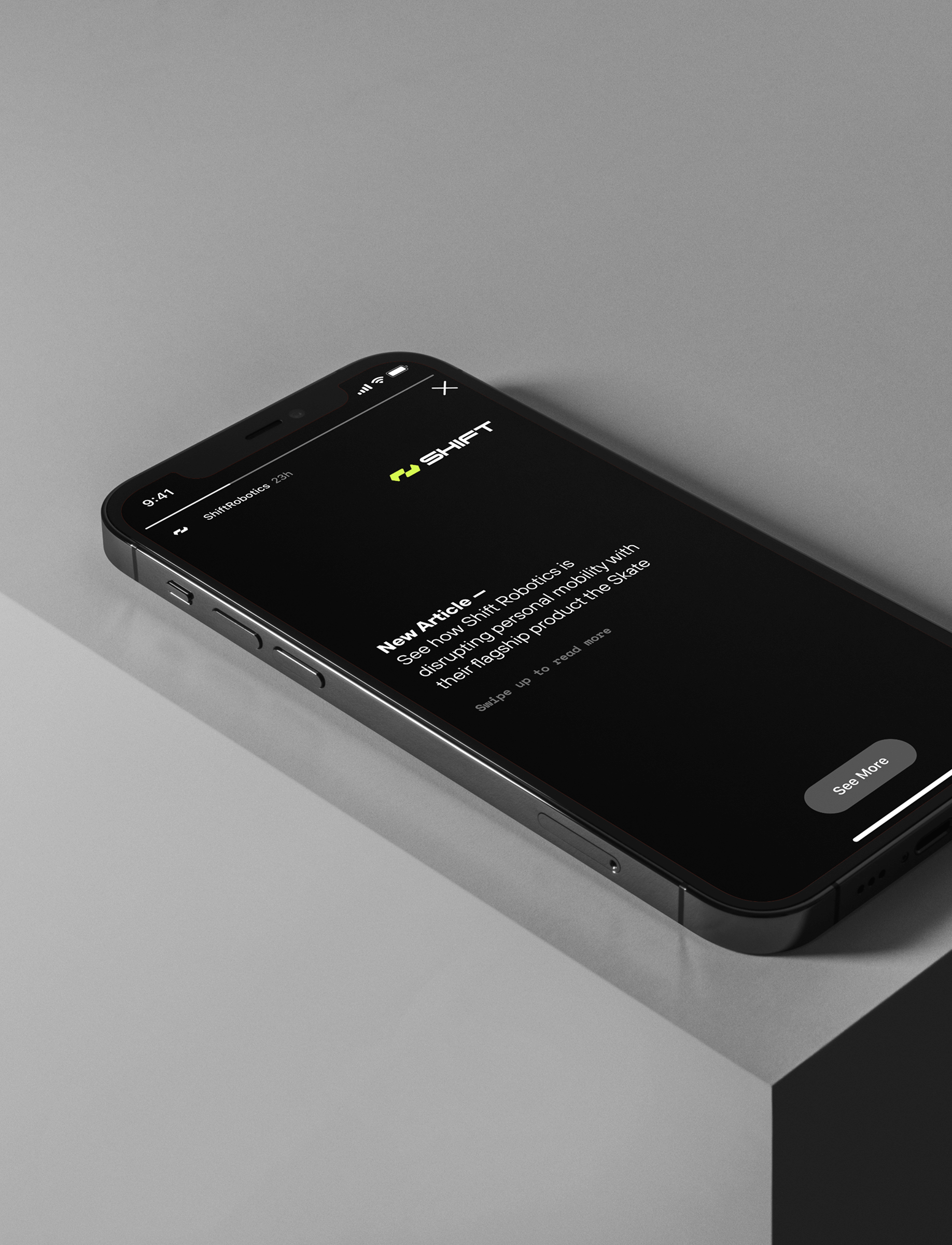 Shift Phone IG Story