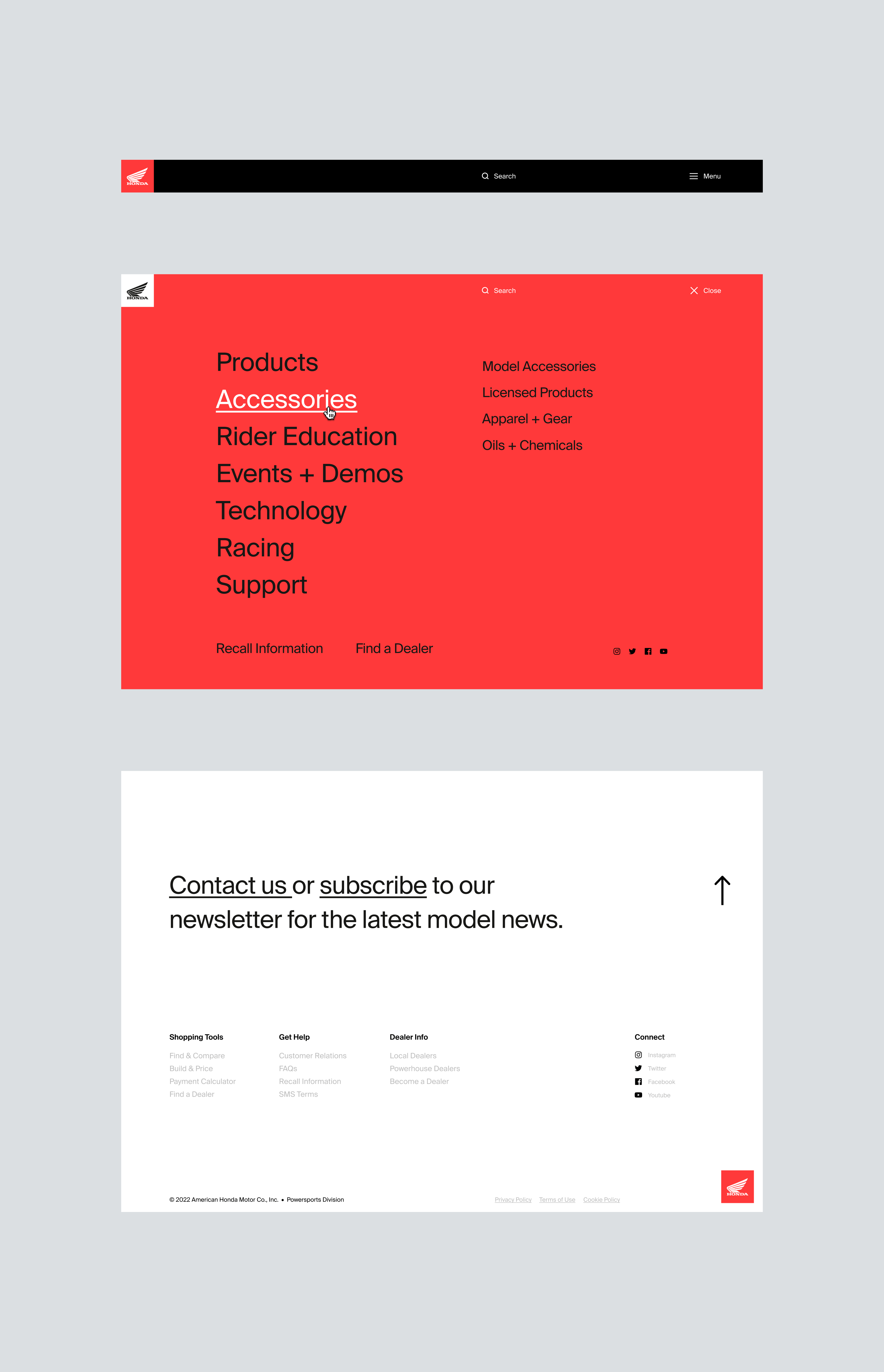 Honda Direction 1 Nav