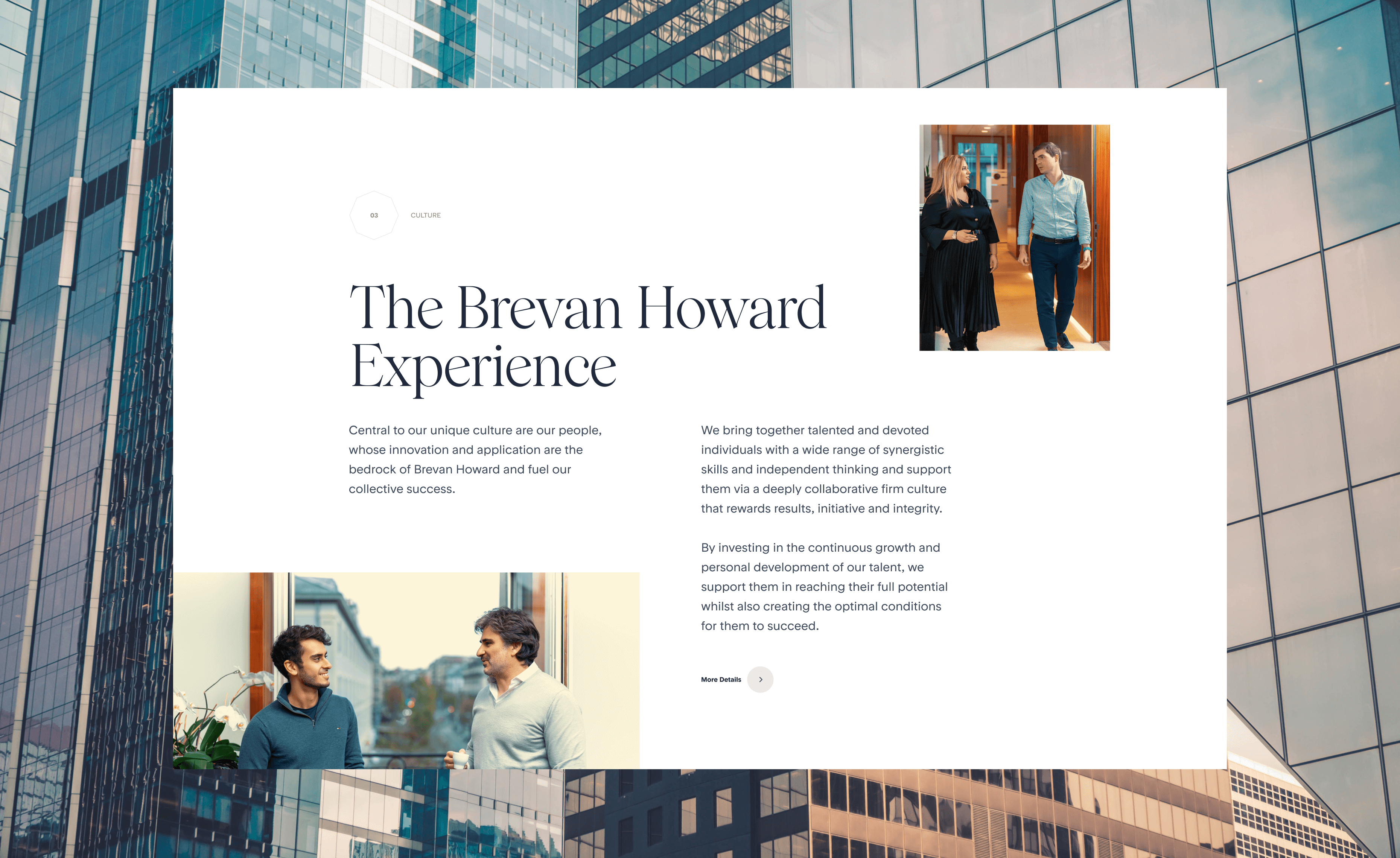 BH Site UI - Experience